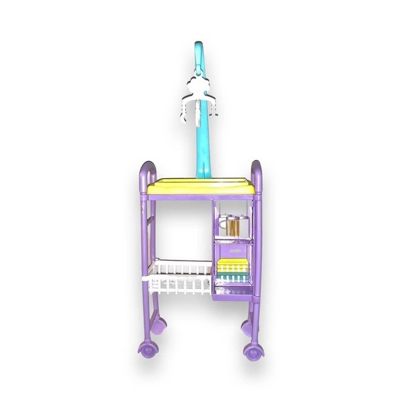 Barbie Nursery Changing Table with Mobile - Picture 1 of 4